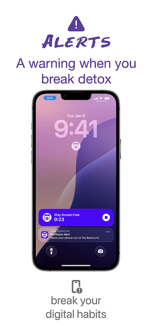 NoPhone Alert